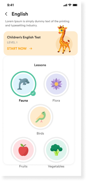 kids education app